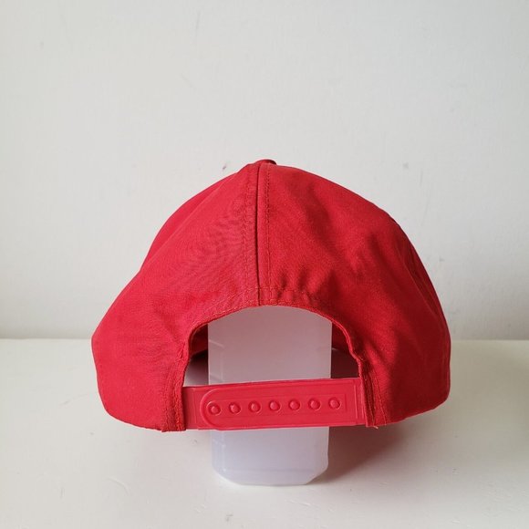 VINTAGE Akzo Sikkens Hat Cap Snap Back Red Rope Chemicals Auto Paint Preowned - Picture 5 of 11